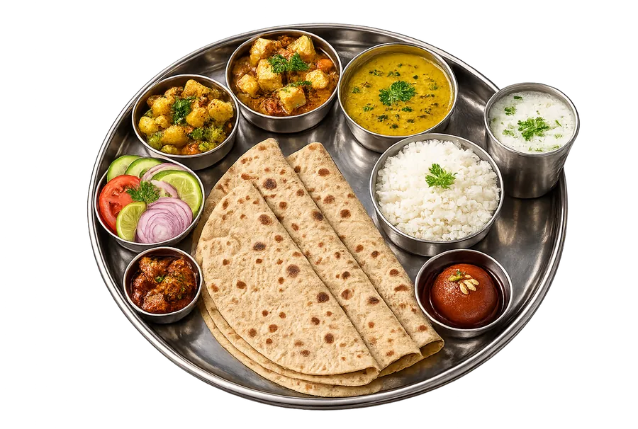 Deluxe Thali plate