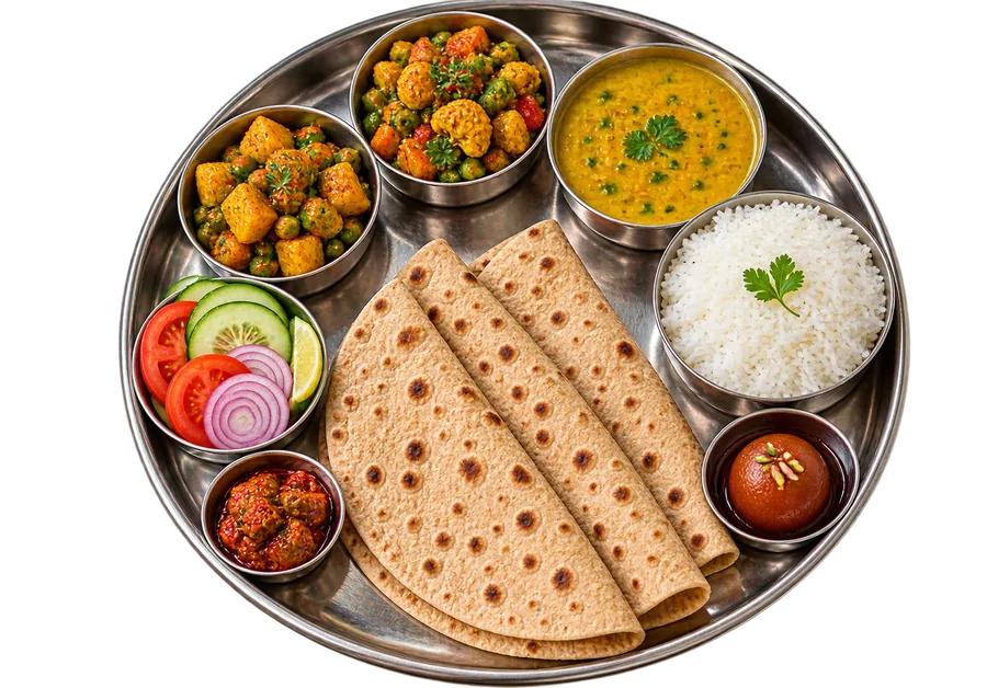 Standard Thali plate